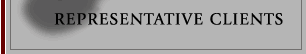 Representative Clients